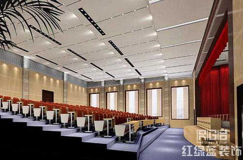 会议室装修效果图 会议室设计方案赏析 北京红绿蓝装饰有限责